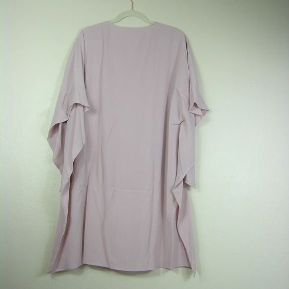 LAST ONE! Chic Kimono Hi-Lo Hem Shirt, Rose - Picture 5 of 8